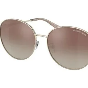 Michael Kors Gold Grey 57mm Sunglasses NWT Michael Kors Sunglasses MK 2024 316011 Black Gold / Gray  main image 3